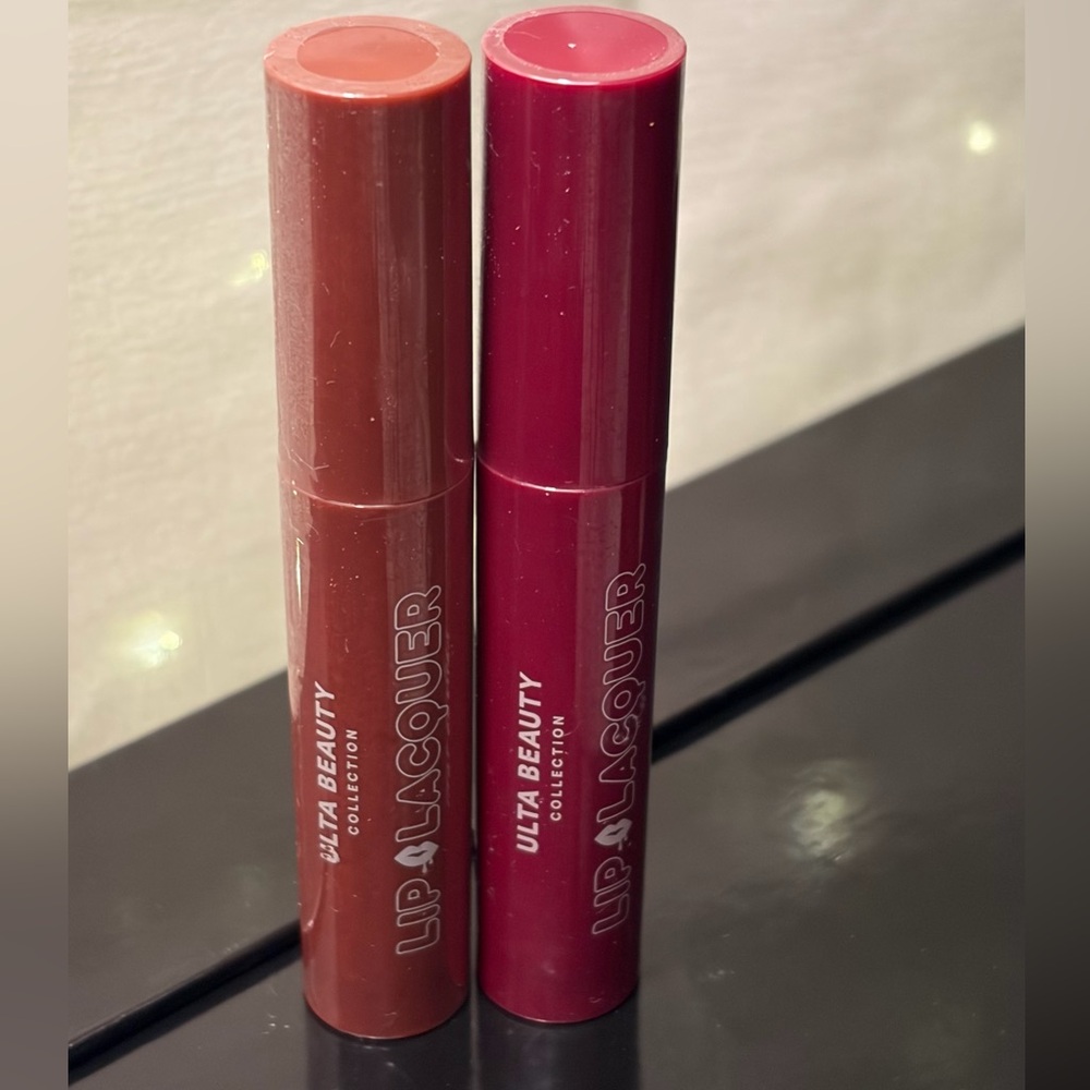 Ulta Beauty Lip Lacquer Duo - Rich Brown & Deep Pink